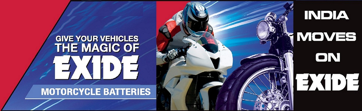 Exide Motorcycle Battery