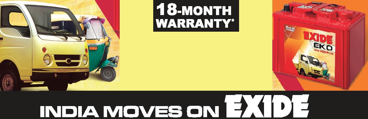 Buy Exide Three Wheeler Battery Online