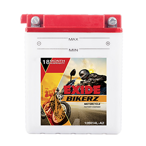  Exide Bikerz Bullet battery 12BI14LA-2 