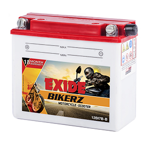  Exide Bikerz Discover 150cc battery BI7B-B 