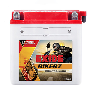  Exide Bikerz TVS APACHE 160R battery 12BI9B 