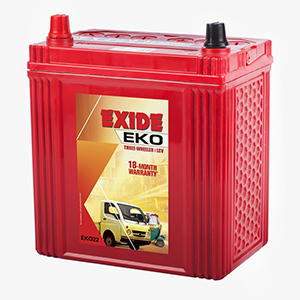  Exide eko auto battery eko 22 