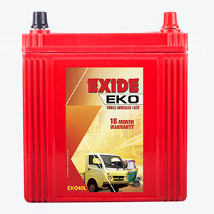  Exide EKO AUTO RICKSHAW BATTERY EKO40L 