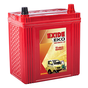  Exide eko three wheeler batterY EKO40L 