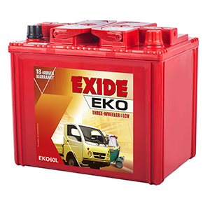  Exide eko maximo battery EKO50L 