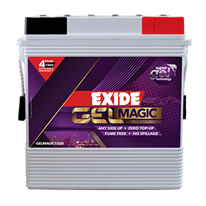  Exide Gelmagic Inverter Battery Online Purchase Gelmagic 1500 