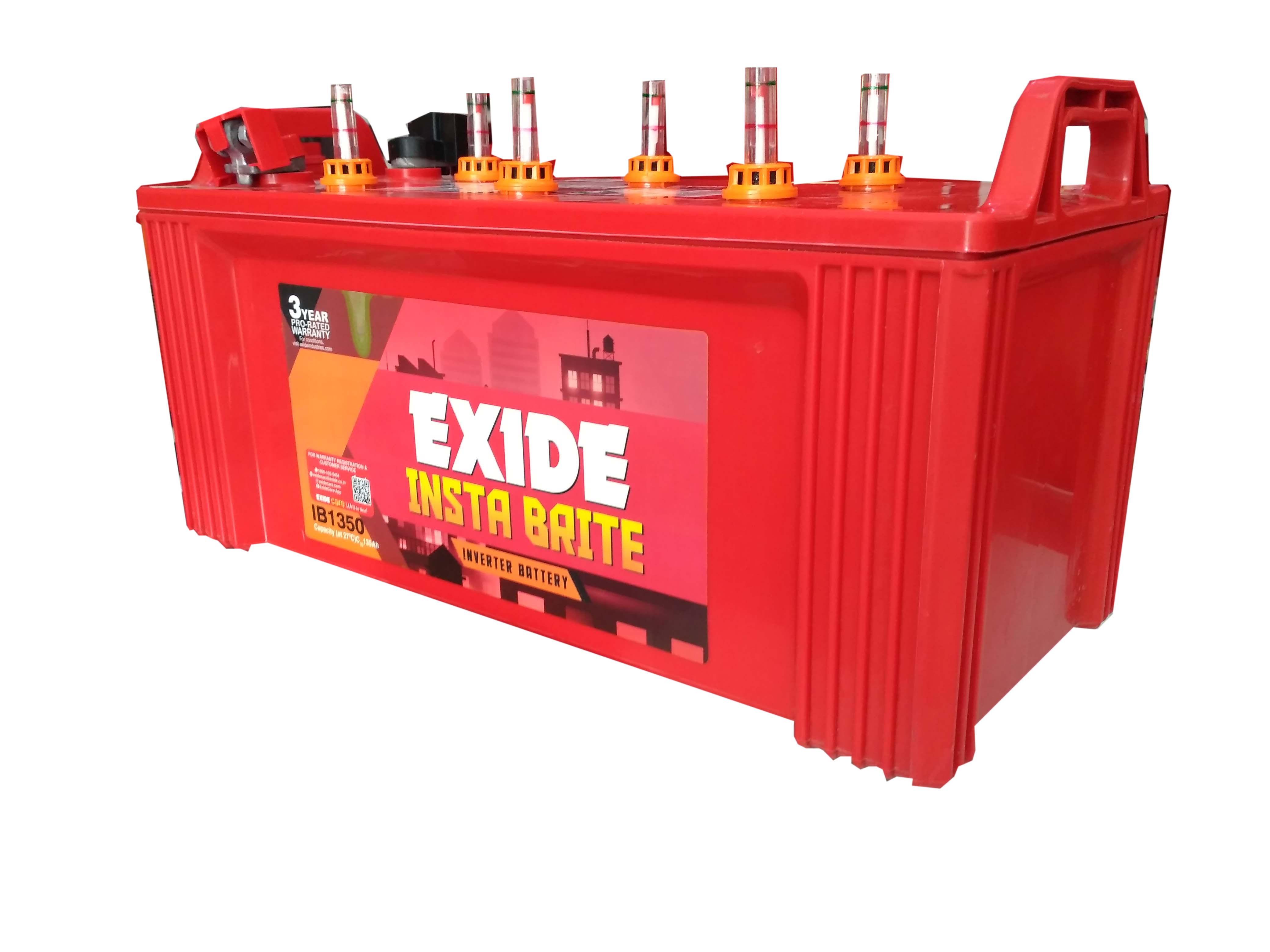  Exide Instabrite 1350 135 ah home ups battery 