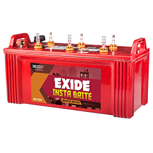  Exide Instabrite 1500 150 ah home ups battery 