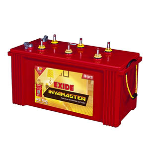  Exide Invamaster 150 ah Tubular battery for inverter 