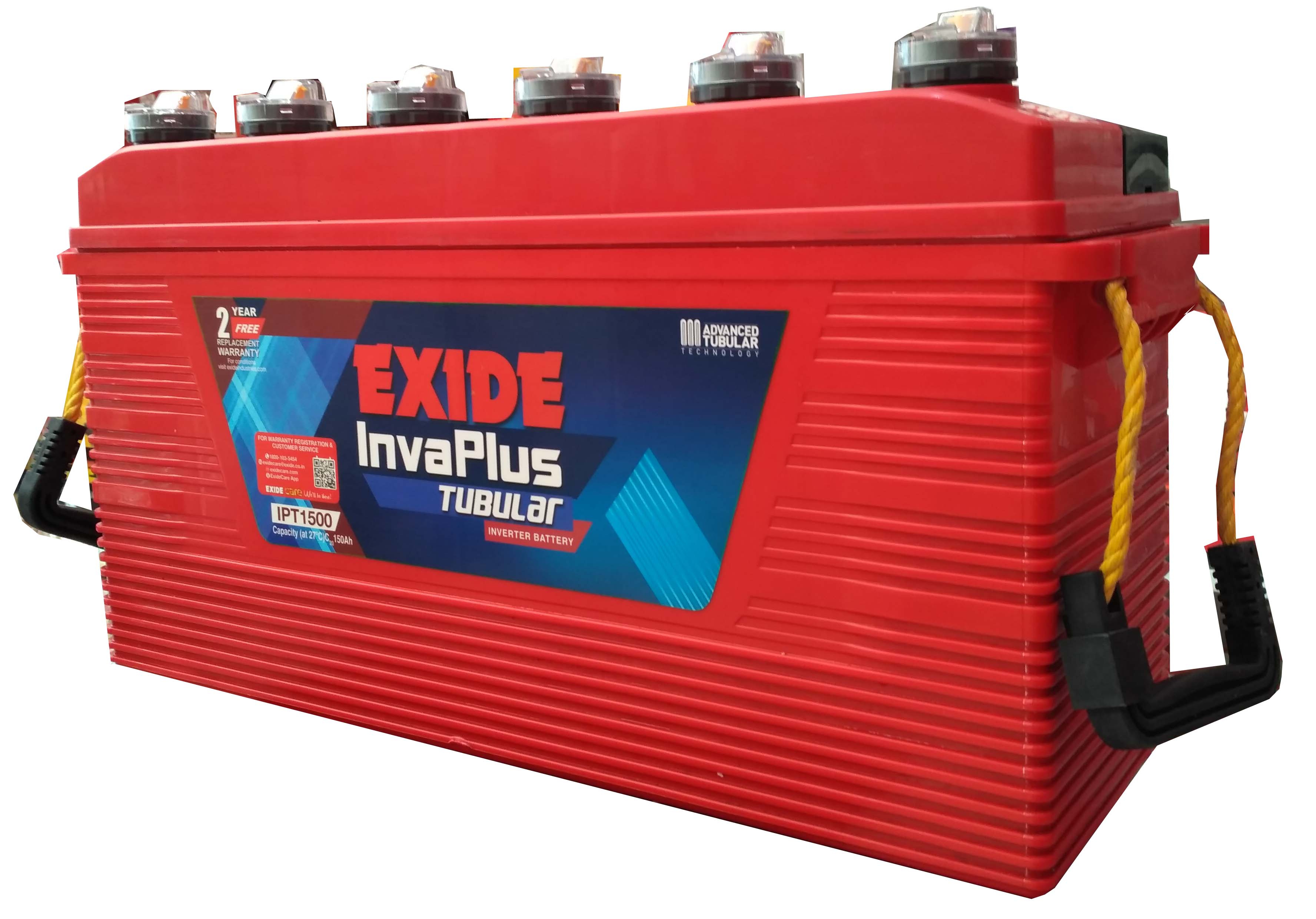  Exide 100 ah Tubular battery for inverter 