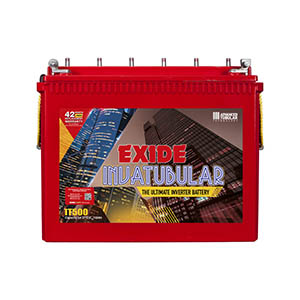  Exide 115 ah Tubular invatubular Tall inverter battery 