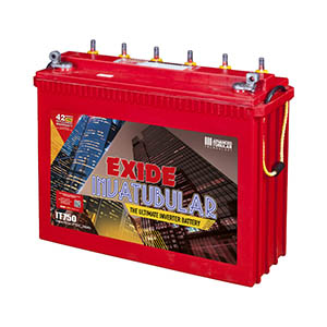  Exide Invatubular IT750 Tall 200 ah Tubular battery for inverter 