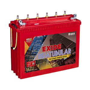  Exide Invatubular it850  230 ah Tubular inverter battery 