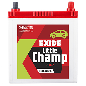  Exide litle champ car battery 35 ah 