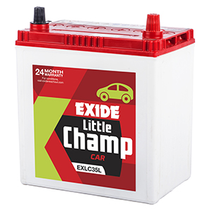  Exide swift petrol battery 35 ah 