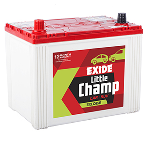  Exide litle champ car battery exlc65r 