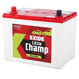  Exide innova battery for 12 month free replacement 