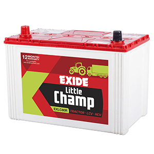  Exide messy tractor battery 