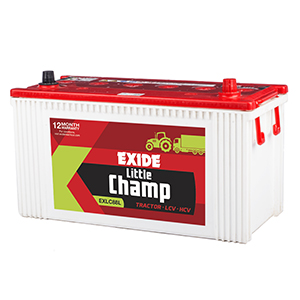  Exide litle champ tarctor battery for swraj 724 lc88 