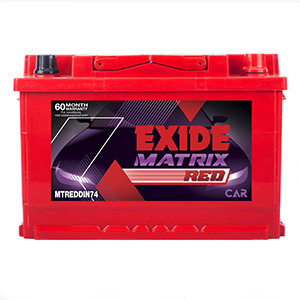  Exide matrix red skoda superb battery 