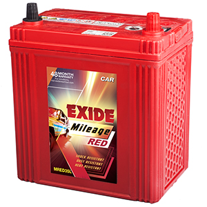  Exide mileage red 35 AH BATTERY FOR santro alto wagonr EM35L 