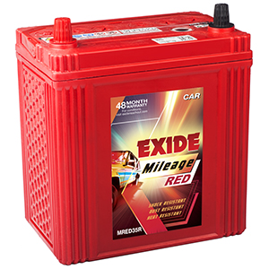  Exide mileag red 35r HYUNDAI SANTRO battery MR35R 