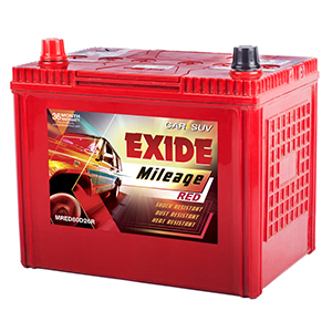  Exide mileage red chervolet sail battery MI80D26R 