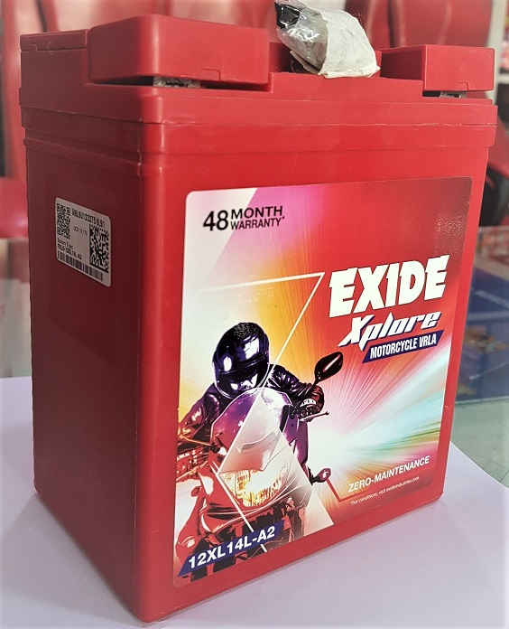  Exide xplore bullet self start BATTERY xltz7 