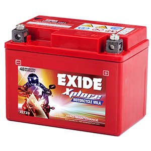  Exide xplore hf deluxe battery etz 3 