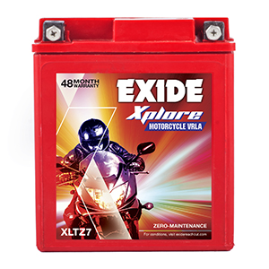  Exide xplore 6ah battery etz7 