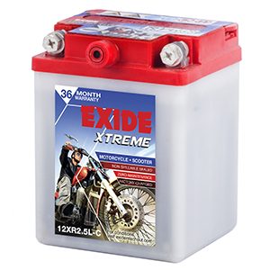  Exide Xtreme Without Self battery XT2.5LC 