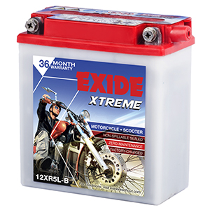  Exide xtreme ROYAL ENFIELD battery xr5lb 