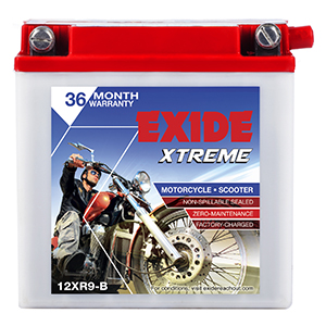  Exide xtreme pulsor 180 battery 12xr9b 