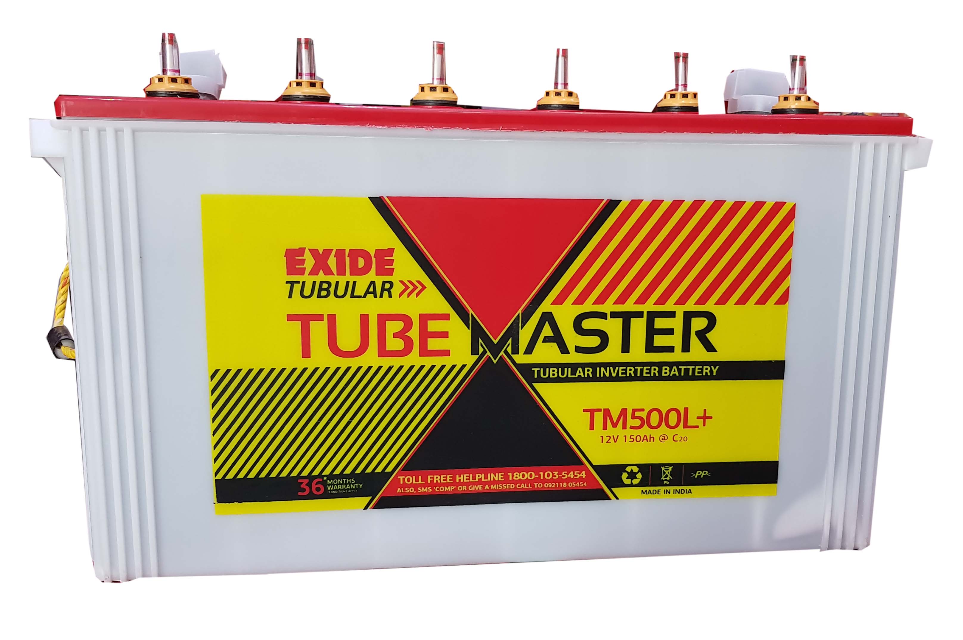  Exide 150 ah Tubular Tubemaster inverter battery 