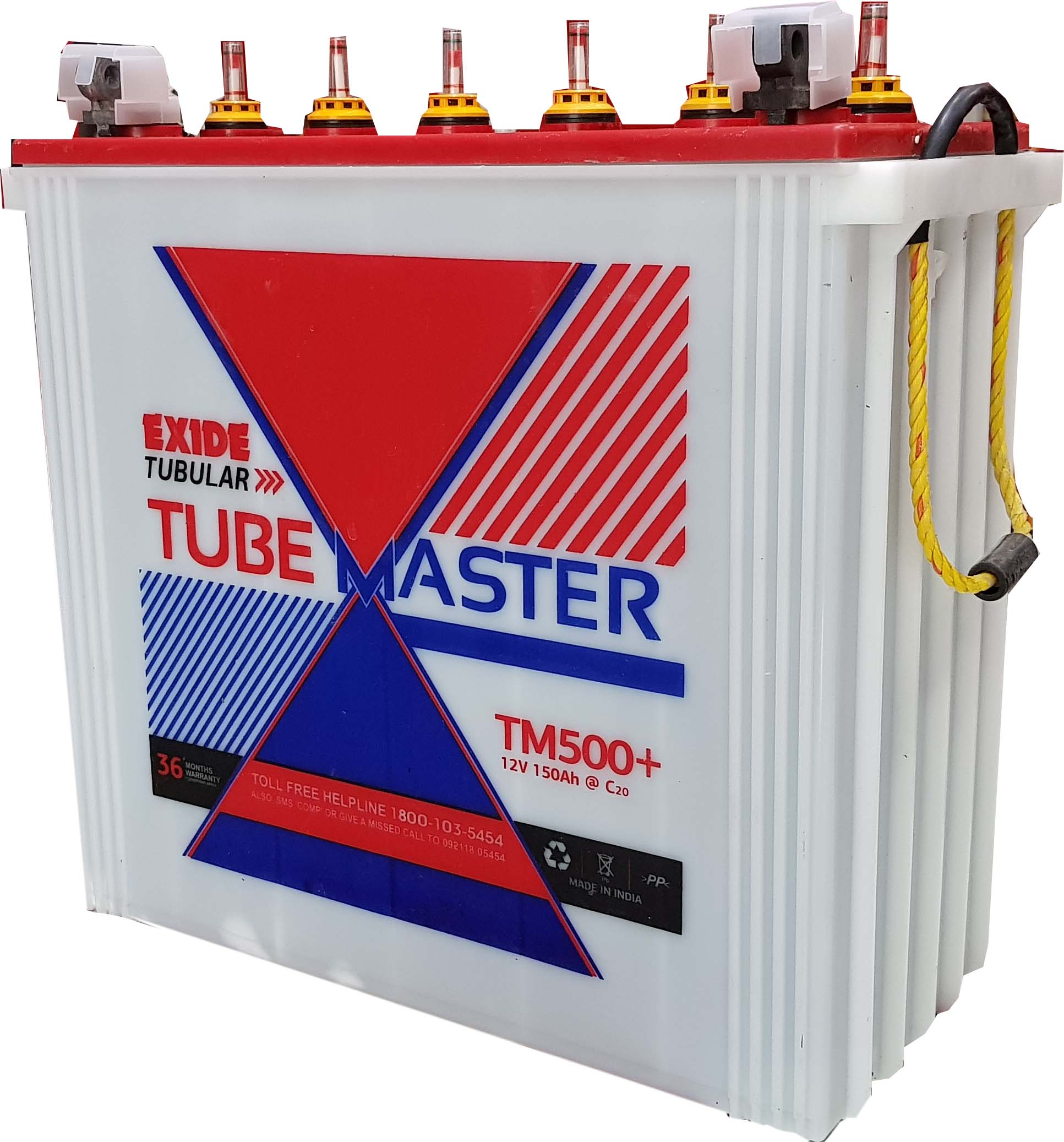  Exide Tubemaster Tall Tubular 150 ah battery for inverter 