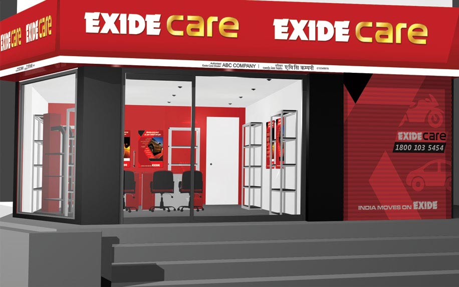 Exide Care showroom